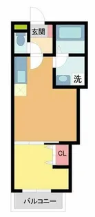 D porta aloggio【2階】の間取り