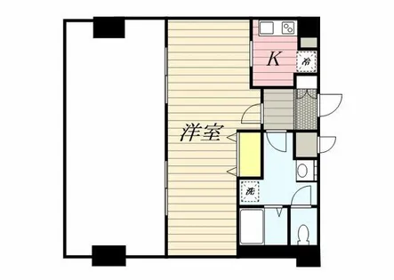 ル・ソレイユ21【9階】の間取り