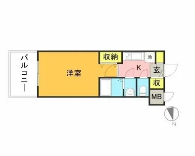 レシェンテ・ヴィラ 東福岡【4階】の間取り