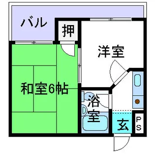 春日アバンティ【303号室】の間取り