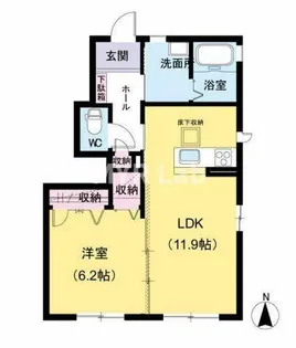 福岡県福岡市南区五十川2丁目【アパート】の間取り