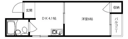 アーバンパレス【3階】の間取り
