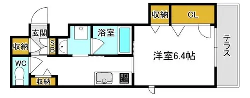 ノース・アルカディアⅡ【1階】の間取り