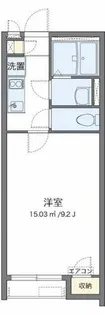 クレイノIRIEⅡ【1階】の間取り