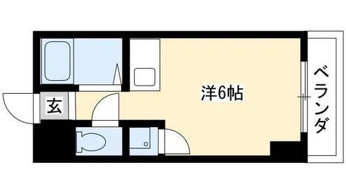 Vita六番町【0811号室】の間取り
