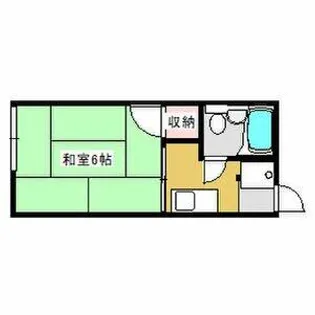 キトウハイツ【201号室】の間取り