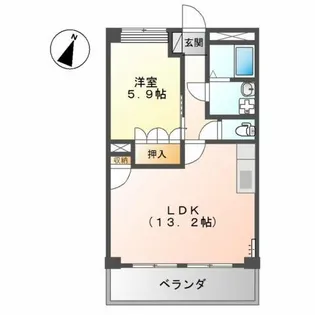 ライトニングエクセレンス【1階】の間取り