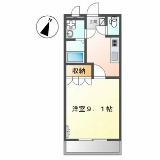 シェレン・バウム・F【3階】の間取り