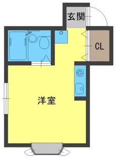 ヒロタマンション【3階】の間取り