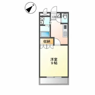 エクレセンス長野【2階】の間取り