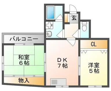 新橋ハーバー【4階】の間取り