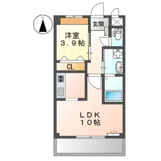 BM GARDEN【1階】の間取り