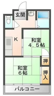 ハイツ高橋【3階】の間取り