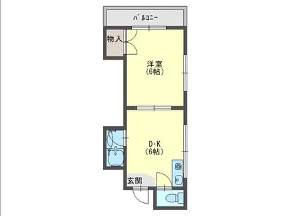 ミスズマンション【3階】の間取り