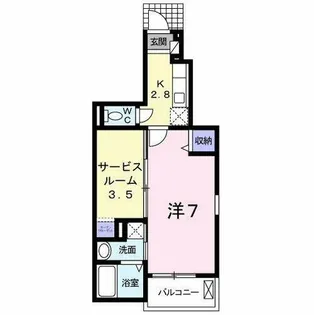 ソフィア.YM Ⅱ【1階】の間取り