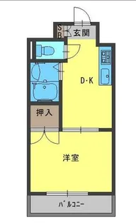 サンクレセント守口【5階】の間取り