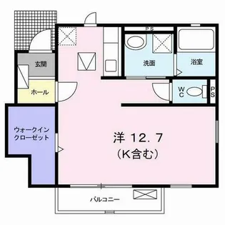 ハーモニーガーデン小文字Ⅱ【1階】の間取り