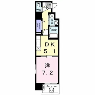 ベーシック・グローブ【11階】の間取り