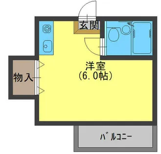 ハイツL【2階】の間取り