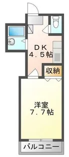 シャルマン大和田Part1【5階】の間取り