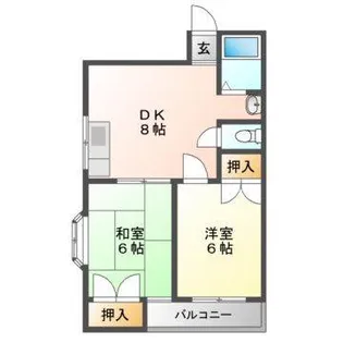 古川ビレッジ【3階】の間取り