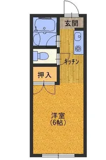 イーストタウンハイツ【3階】の間取り