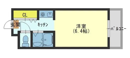 末広マンション【3階】の間取り