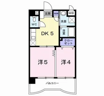 グランドフェニックス【1階】の間取り