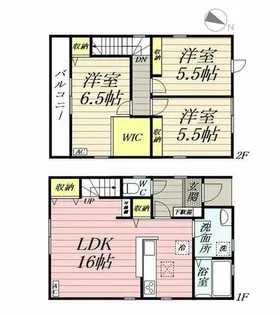 福岡県久留米市津福本町【一戸建】の間取り