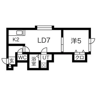 桜ガーデン【3階】の間取り