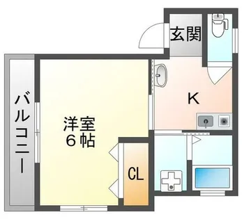 ラ・ルーチェ速見【2階】の間取り