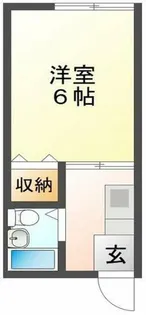 パナハイツ今宿【2階】の間取り