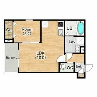 (仮称)ジーメゾン北名古屋徳重カサレア【0301号室】の間取り