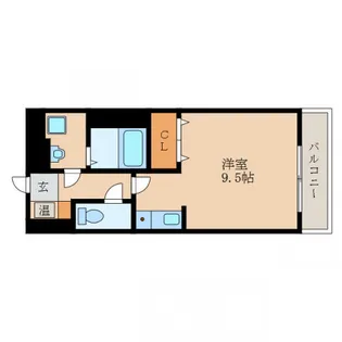 パリオ鹿深【2階】の間取り