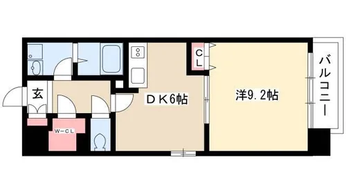 willDo太閤通【12階】の間取り