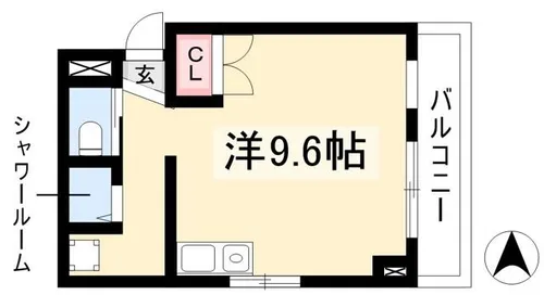 マザック千代田【701号室】の間取り
