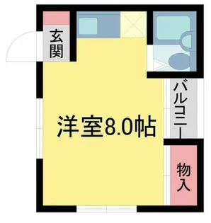 吉田ハイツ【2F号室】の間取り