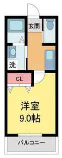 スマートコート西宮【206号室】の間取り