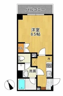 ゆめはうす【2階】の間取り