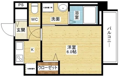 エスリードレジデンス大阪グランノースⅡ【2階】の間取り