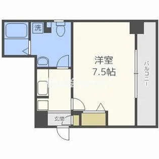 レジデア西本町【9階】の間取り