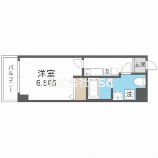 アリバあみだ池【901号室】の間取り