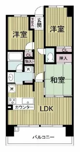 レジディア都島I【7階】の間取り