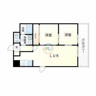 リーセス・ハイム【3階】の間取り