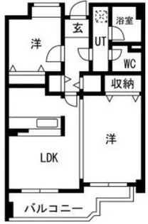 ドール辻井【101号室】の間取り