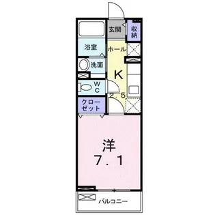 大阪府堺市堺区南旅篭町東2丁【アパート】の間取り