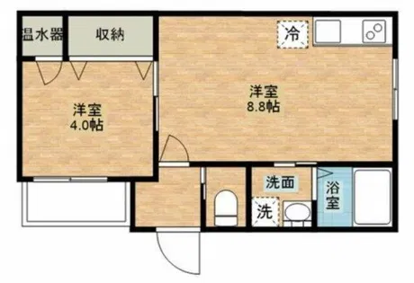 F asecia premier【1階】の間取り
