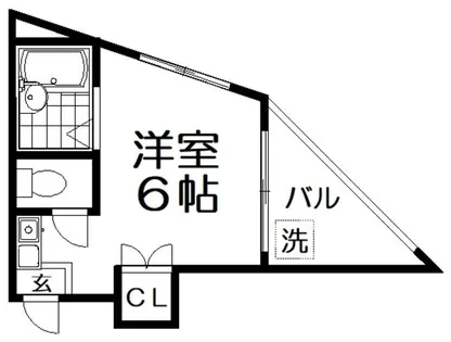 ラルゴ旭町【2階】の間取り