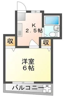 イナハイツ【1階】の間取り