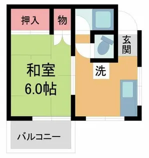 三宝マンション【202号室】の間取り